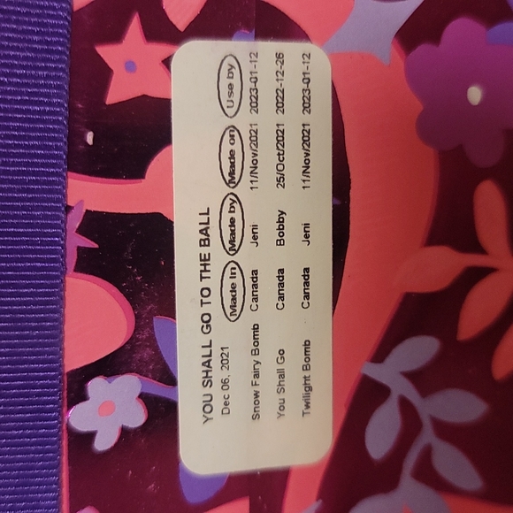 Lush Cosmetics Bath & Body Lush Cosmetics You Shall Go To The Ball Bath Bomb Gift Set Poshmark